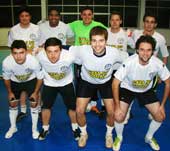 Coringa Futsal largou atrás, mas mostrou força para reagir e vencer o Galáticos.