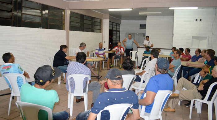 Reunião da Lilafa definiu os participantes do Municipal de Lajeado. 