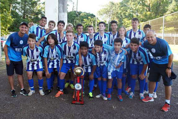 Equipe da categoria 1999 campeão regional de 2013 estará defendendo a camisa do Clube Esportivo Sete de Setembro no Campeonato Estadual da Suligafi. 