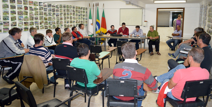 Reunião da Aslivata teve presença expressiva de dirigentes das Ligas do Vale do Taquari.